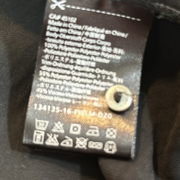 Scotch & Soda Silk Soiree Black Button Down Blouse - Picture 5 of 12